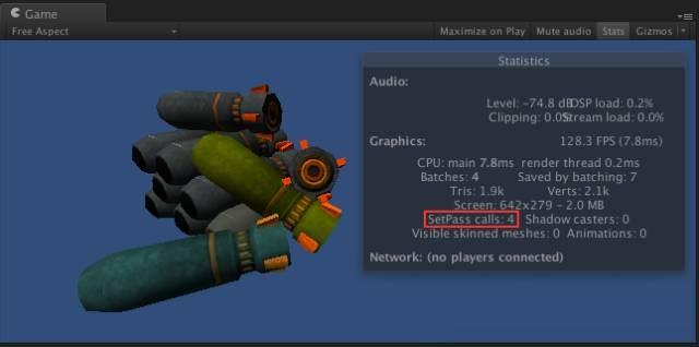 Unity教程  在Unity 5中如何减少Draw Cal